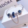 692fe41b99f2d84055c8bfc7 Pandora Pandora Brilliant Blue Heart Chain New Arrival!