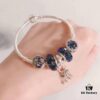 692fe41f99f2d84055c8bfce Pandora Pandora Brilliant Blue Colorful Love Key 🔑 New Arrival! Made with counter materials, perfectly crafted one-to-one, quality comparable to counter products. Featuring brilliant blue faceted crystal, sparkling diamond-cut dark cat's eye, openwork star and moon beads, noble colorful love key 🔑 pendant. Comes with original counter packaging!