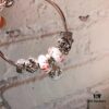692fe42099f2d84055c8bfd0 Pandora Pandora Peach Blossom Snowman ❄️ New Arrival! Made with counter materials, perfectly crafted one-to-one, quality comparable to official counter products. Featuring peach blossom glass bead, teapot fairy 🧚♀️, fairy tale pumpkin carriage, sparkling rhinestone clip, white snowman pendant. Comes with original counter packaging! 🍃🌺