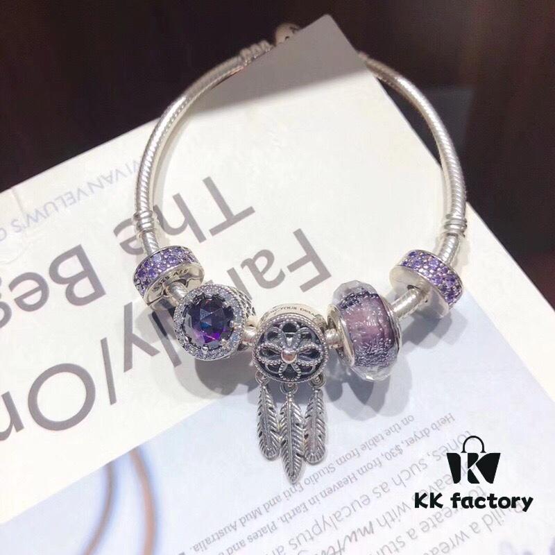 692fe42a99f2d84055c8bfe8 Pandora Pandora Silver Deep Purple Dream Catcher New Arrival! Highest Quality on Market, Supports Counter Cleaning! Made with Counter Materials, Perfect 1:1 Craftsmanship!
