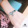 692fe42d99f2d84055c8bfed Pandora Rainbow Love New Arrival! High-Quality Replica with Original Materials, Featuring Colorful Glass Beads, Sparkling Green Charms, Square Cat's Eye, and Diamond-Cut Green Cat's Eye Pendant Symbolizing Beautiful Love