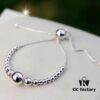 692fe43b99f2d84055c8c00f M7 Pandora Bead Bangle Bracelet - PANDORA 925 Sterling Silver Linked Bead Bracelet, Simple, Elegant, and Fashionable