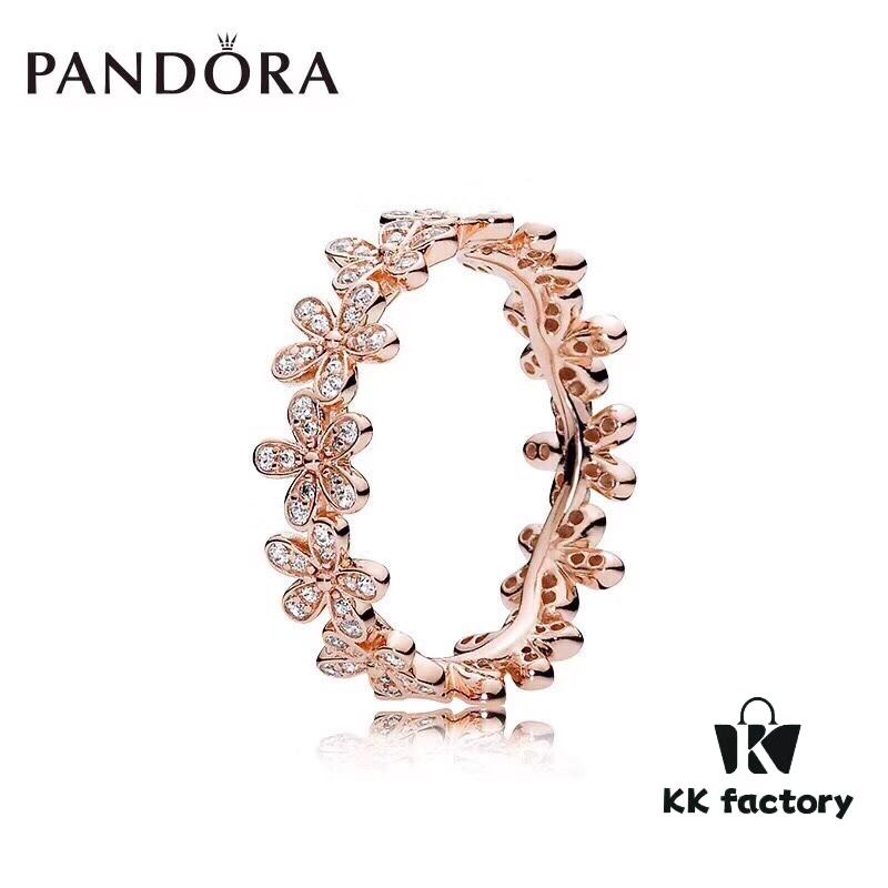 Dazzling Daisy Rose Gold Ring