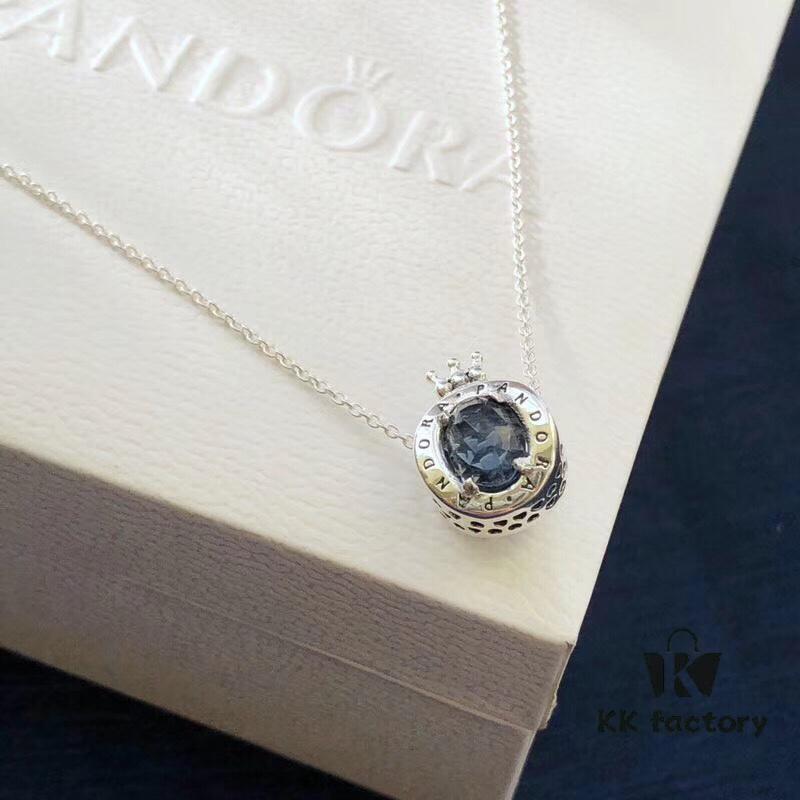 692fe45099f2d84055c8c036 O-Shaped Ocean and Crown Star Pendant Necklace, Pandora Style