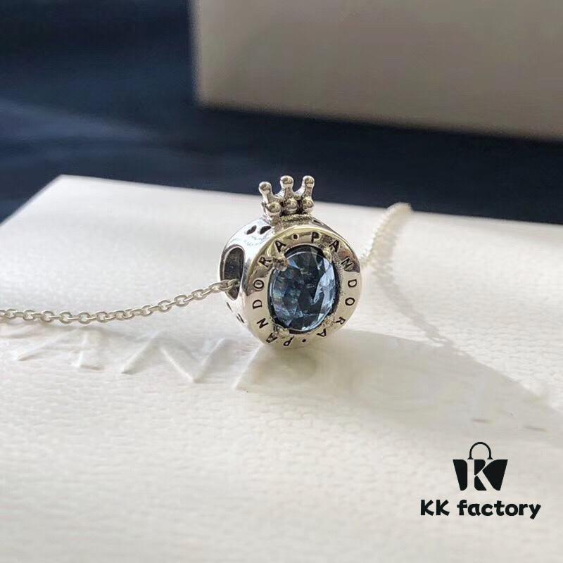 692fe45099f2d84055c8c038 O-Shaped Ocean and Crown Star Pendant Necklace, Pandora Style