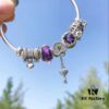 692fe45199f2d84055c8c039 Pandora Pandora Purple Heart Key 🔑 New Arrival! Made with Counter Material for One-to-One Perfect Craftsmanship, Quality Rivals Official Stores!