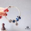 692fe45799f2d84055c8c045 Pandora Pandora Brilliant Blue Ice Crystal New Arrival! Made with counter materials, one-to-one perfect craftsmanship, quality comparable to official counter!