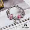 692fe45899f2d84055c8c048 Pandora Pink Peach Blossom, Drifting Affection 🌺 New Arrival! Perfectly Crafted with Authentic Materials, One-to-One Replica, Quality Comparable to Retail Store Version! Featuring Peach Blossom Glass Bead, Cherry Blossom Cat's Eye Pearl, Pink Entwined Love Charm, White Daisy Bead, and Fully Diamond-Paved Daisy Flower Pendant. Made in S925 Silver with Official Retail Packaging!