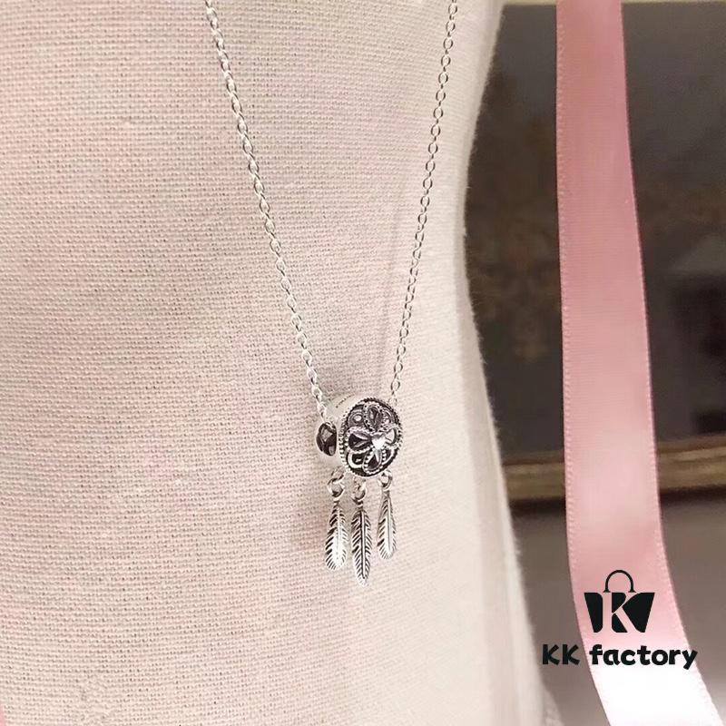 Xiaohongshu Bestseller! [Authentic Purchase Level] Pandora Dreamcatcher New Necklace