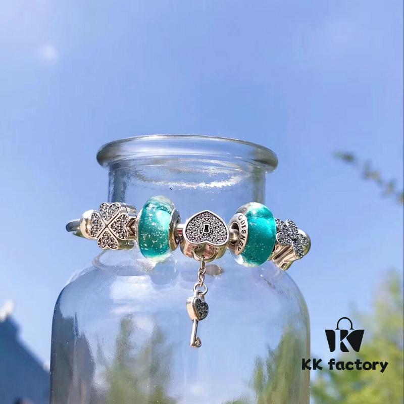 692fe46199f2d84055c8c05a Pandora Mint Heart Key New Arrival! High-Quality Replica with Authentic Materials