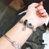 692fe46399f2d84055c8c05e Pandora New Arrivals! Elegant Blue Hollow Crown Pendant with Shimmering Blue Enamel and Sparkling Cubic Zirconia, Paired with Original Bracelet