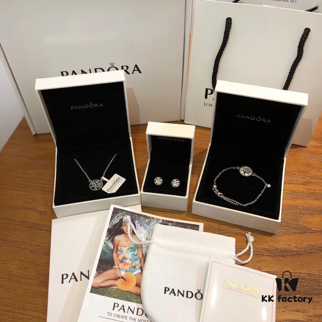692fe46d99f2d84055c8c075 Pandora Official Website Same Style 'Tree of Life' Series Round Relief Pendant