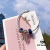 692fe48399f2d84055c8c0ac Pandora Pandora Blue Dream Catcher New Arrival! Made with counter materials, perfectly crafted one-to-one, quality comparable to counter! Brilliant blue faceted glass, sparkling snowflake diamond ❄️ cat's eye, meaningful dream catcher pendant paired with classic heart 💗 snake bone chain design. S925 silver comes with counter packaging! 🍃🌺