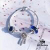 692fe48399f2d84055c8c0ae Pandora Pandora Blue Dream Catcher New Arrival! Made with counter materials, perfectly crafted one-to-one, quality comparable to counter! Brilliant blue faceted glass, sparkling snowflake diamond ❄️ cat's eye, meaningful dream catcher pendant paired with classic heart 💗 snake bone chain design. S925 silver comes with counter packaging! 🍃🌺
