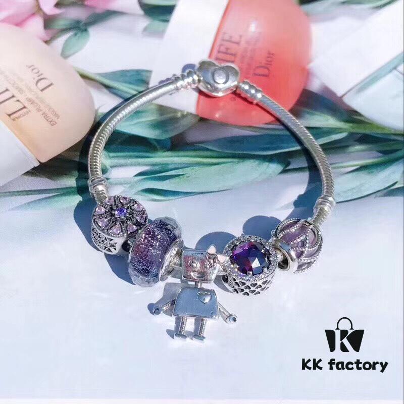 692fe49299f2d84055c8c0cf Pandora Bella in Sterling Silver with Purple Enamel and Sparkling Details - Imported Thai Original Design