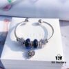 692fe49399f2d84055c8c0d1 Pandora Icy Blue Snowflake ❄️ New Arrival! Premium Replica with Authentic Materials – Sparkling Faceted Glass, Rhinestone Snowflakes, Heart-shaped Snowflake Charm, Classic Open Bangle Design in S925 Silver with Official Packaging