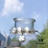 692fe49d99f2d84055c8c0e6 Pandora Pandora White Clover Lucky Charm! Made with authentic boutique materials, perfectly crafted 1:1, quality comparable to official retail. Featuring silver wire, white faceted glass beads, sparkling white cat's eye bead, and fully diamond-paved five-petal flower charm paired with a clover pendant. S925 silver comes with official retail packaging!