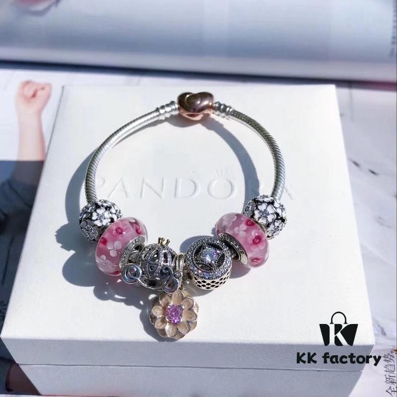 692fe49f99f2d84055c8c0ea Pandora Pandora Peach Blossom Pink Enamel Flower New Arrival! Made with counter materials, perfectly crafted one-to-one, quality comparable to official store products!