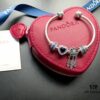 692fe4a499f2d84055c8c0f1 Pandora ❄️ New Year's Collection Recommended. Proxy Purchase Level Personalized Bracelet 925 Sterling Silver, Imported Eight Hearts and Eight Arrows Rhinestones, Full Weight and Quantity, Handcrafted Setting, Synthetic Cubic Zirconia, Enamel