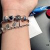 692fe4a499f2d84055c8c0f2 Pandora ❄️ New Year's Collection Recommended. Proxy Purchase Level Personalized Bracelet 925 Sterling Silver, Imported Eight Hearts and Eight Arrows Rhinestones, Full Weight and Quantity, Handcrafted Setting, Synthetic Cubic Zirconia, Enamel