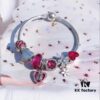 692fe4b699f2d84055c8c117 Pandora Pandora Enthusiastic Rose Red Festive Double Happiness New Arrival! Perfectly crafted with one-to-one cabinet materials, quality comparable to official counter products!