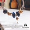 692fe4b799f2d84055c8c11c Pandora Pandora Silver Wire Sparkling Blue Key 🔑 New Arrival! Perfectly crafted with boutique materials, one-to-one replication, quality comparable to official store products! Nocturnal silver wire with sparkling blue glass, 14K gold-plated ingot charm, lucky pouch, star and moon ☪️ beads, multicolor key 🔑 pendant, S925 silver with original boutique packaging! 🍃🌺