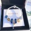 692fe4b999f2d84055c8c11f Pandora Pandora Silver Wire Sparkling Blue Key 🔑 New Arrival! Perfectly crafted with boutique materials, one-to-one replication, quality comparable to official store products! Nocturnal silver wire with sparkling blue glass, 14K gold-plated ingot charm, lucky pouch, star and moon ☪️ beads, multicolor key 🔑 pendant, S925 silver with original boutique packaging! 🍃🌺
