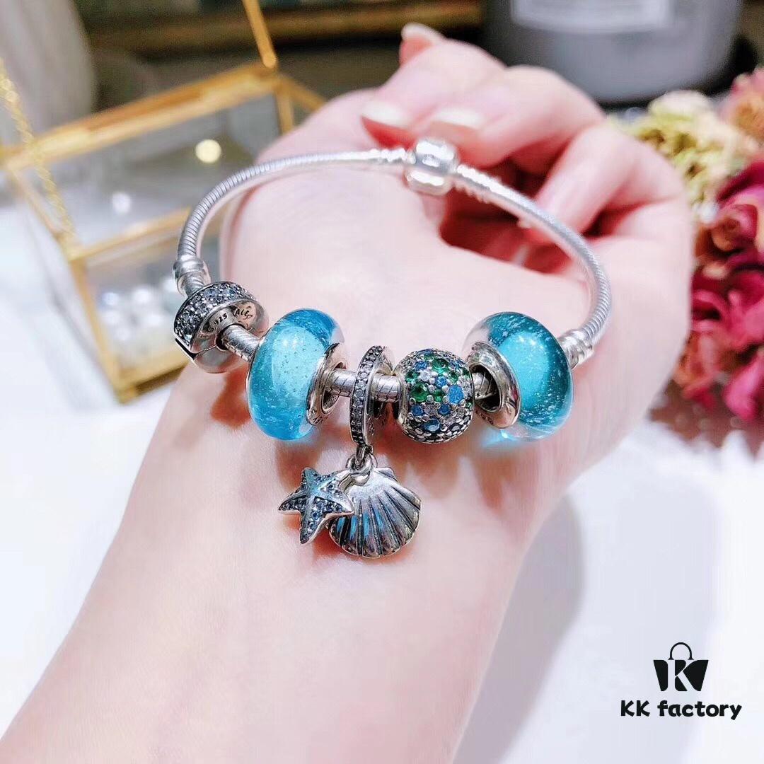 692fe4c399f2d84055c8c137 Pandora Night Glow Mint Summer Starfish New Arrival! 1:1 Perfect Craftsmanship with Store-Quality Materials