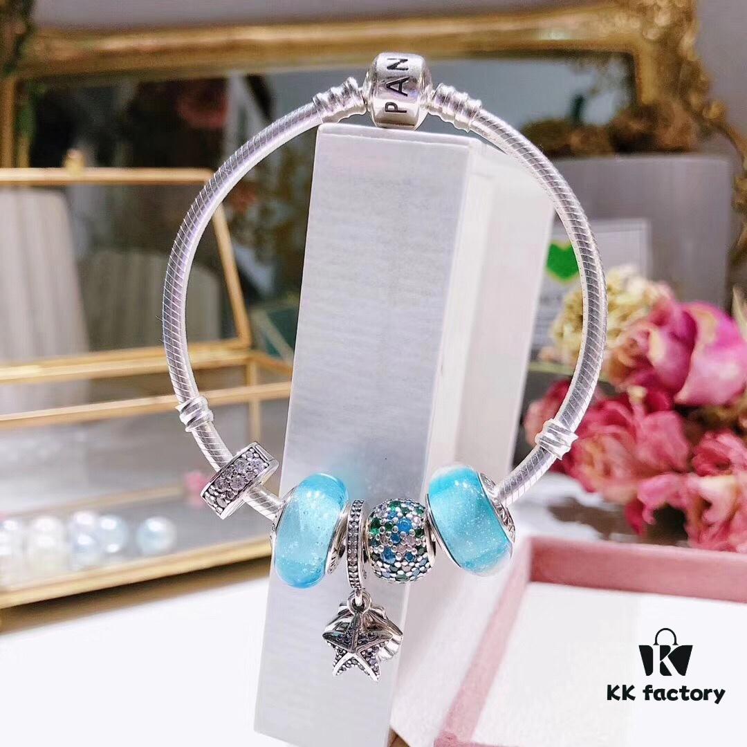 692fe4c399f2d84055c8c138 Pandora Night Glow Mint Summer Starfish New Arrival! 1:1 Perfect Craftsmanship with Store-Quality Materials