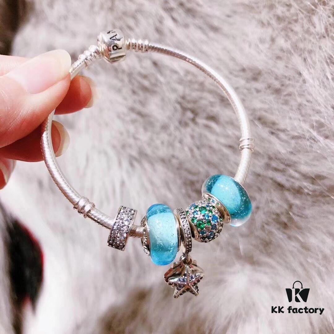 692fe4c499f2d84055c8c139 Pandora Night Glow Mint Summer Starfish New Arrival! 1:1 Perfect Craftsmanship with Store-Quality Materials