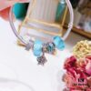 692fe4c599f2d84055c8c13c Pandora Night Glow Mint Summer Starfish New Arrival! 1:1 Perfect Craftsmanship with Store-Quality Materials