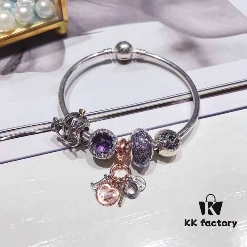 692fe4ca99f2d84055c8c14a Pandora Pandora Silver Wire Purple Love New Arrival! Highest Quality on Market, Supports Counter Cleaning! Made with Counter Materials for Perfect One-to-One Replication! Imported Original Thai Silver Wire Shining Purple Glass, Sparkling Purple Cat's Eye, Fairy Tale Pumpkin Carriage, I Love You Bead, Rose Love Pendant, Deep Love Forever in the Heart. S925 Silver Comes with Official Packaging!