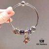 692fe4cb99f2d84055c8c14e Pandora Pandora Silver Wire Purple Love New Arrival! Highest Quality on Market, Supports Counter Cleaning! Made with Counter Materials for Perfect One-to-One Replication! Imported Original Thai Silver Wire Shining Purple Glass, Sparkling Purple Cat's Eye, Fairy Tale Pumpkin Carriage, I Love You Bead, Rose Love Pendant, Deep Love Forever in the Heart. S925 Silver Comes with Official Packaging!