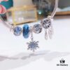 692fe4ce99f2d84055c8c155 Pandora Pandora Shimmering Blue Snowflake ❄️ New Arrival! Perfectly crafted with counter materials, one-to-one replication, quality comparable to official store products! Featuring faceted shimmering blue glass, sparkling diamond-cut beads, openwork star and moon design, symbolic dream-catcher pendant, blue snowflake ❄️ charm. Comes with original counter packaging!