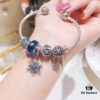 692fe4ce99f2d84055c8c156 Pandora Pandora Shimmering Blue Snowflake ❄️ New Arrival! Perfectly crafted with counter materials, one-to-one replication, quality comparable to official store products! Featuring faceted shimmering blue glass, sparkling diamond-cut beads, openwork star and moon design, symbolic dream-catcher pendant, blue snowflake ❄️ charm. Comes with original counter packaging!