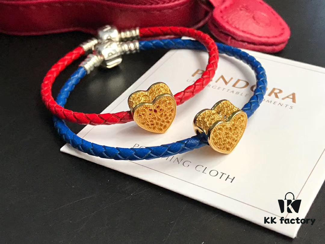 692fe4d399f2d84055c8c161 Pan Family New Year Matching Red String Bracelets, Red and Blue Couple Set, Symbolizing Undying Love, 925 Sterling Silver with 18K Thick Gold Plating, Customizable Size