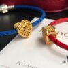 692fe4d499f2d84055c8c162 Pan Family New Year Matching Red String Bracelets, Red and Blue Couple Set, Symbolizing Undying Love, 925 Sterling Silver with 18K Thick Gold Plating, Customizable Size