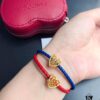 692fe4d599f2d84055c8c163 Pan Family New Year Matching Red String Bracelets, Red and Blue Couple Set, Symbolizing Undying Love, 925 Sterling Silver with 18K Thick Gold Plating, Customizable Size