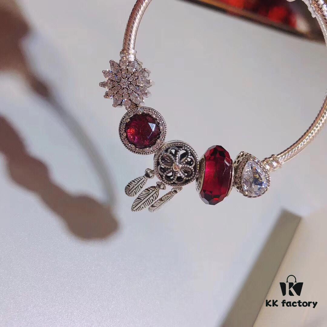 692fe4db99f2d84055c8c170 Pandora Dream Catcher in Rose Red - New Arrival, Premium Replica