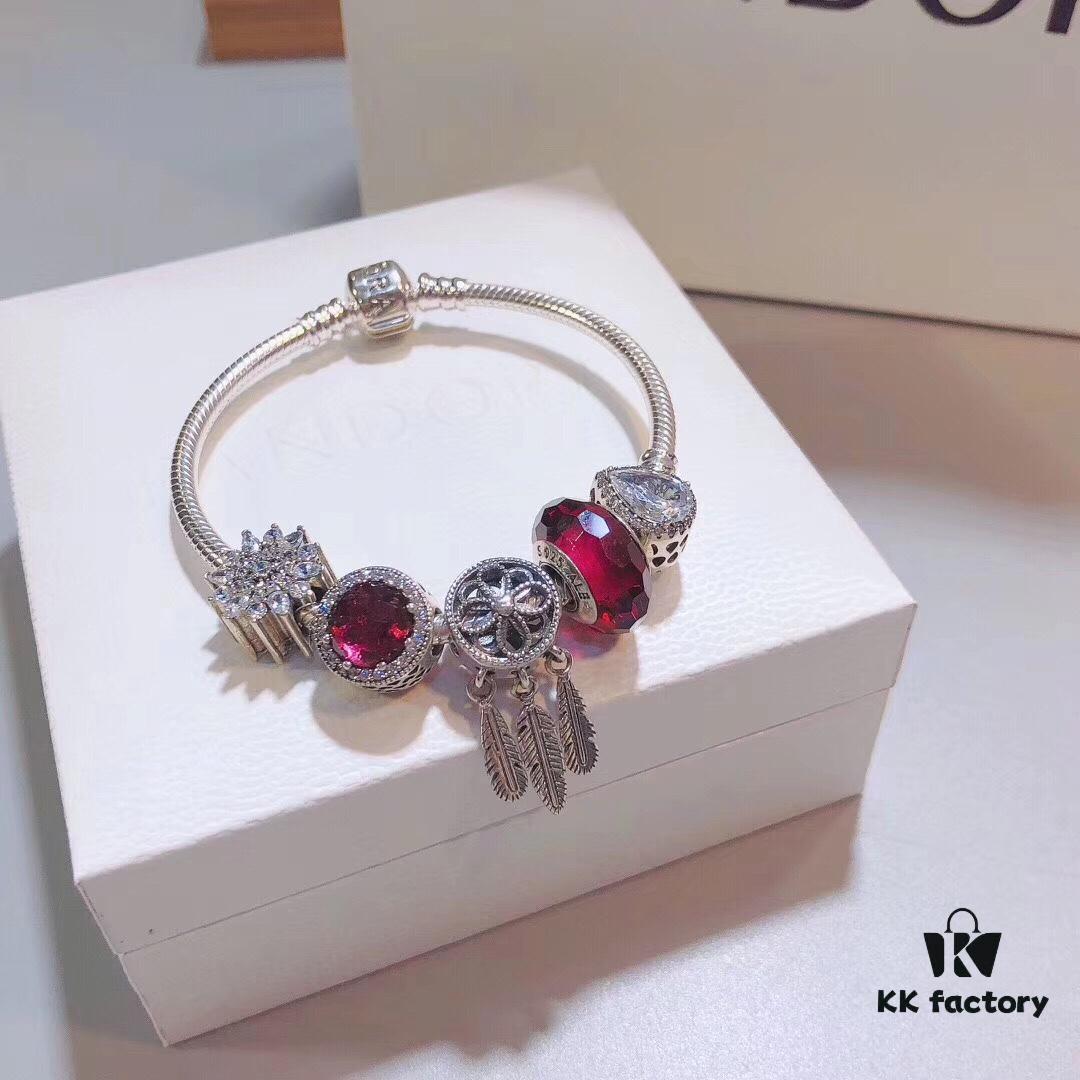 692fe4db99f2d84055c8c174 Pandora Dream Catcher in Rose Red - New Arrival, Premium Replica
