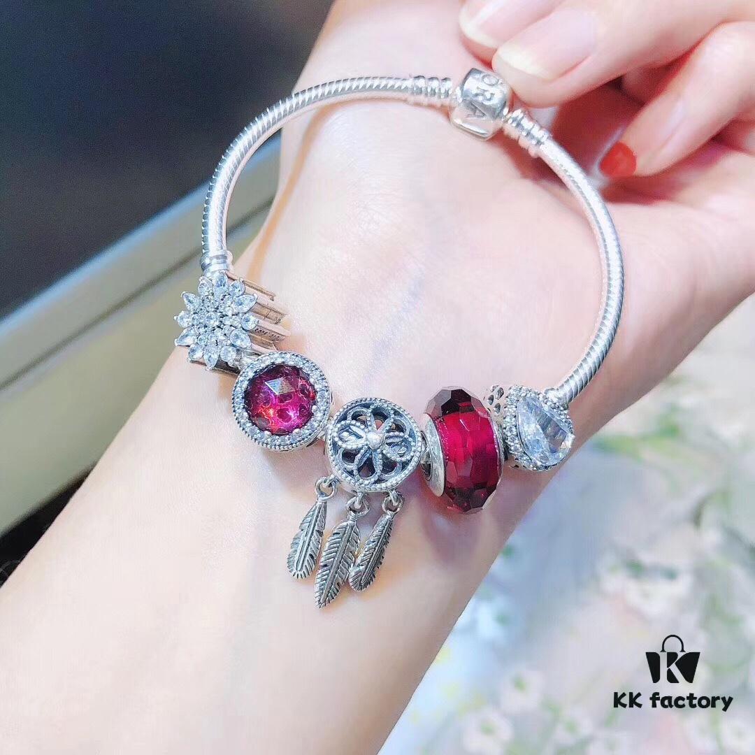 692fe4dc99f2d84055c8c176 Pandora Dream Catcher in Rose Red - New Arrival, Premium Replica