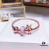 692fe4e299f2d84055c8c181 Pandora Rose Mini Reindeer New Arrival! Made with ZP material, perfectly crafted, quality comparable to ZP! Silver wire pink faceting, cute and playful little reindeer 🦌🍃🌺