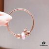 692fe4e399f2d84055c8c183 Pandora Rose Mini Reindeer New Arrival! Made with ZP material, perfectly crafted, quality comparable to ZP! Silver wire pink faceting, cute and playful little reindeer 🦌🍃🌺