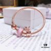 692fe4e499f2d84055c8c185 Pandora Rose Mini Reindeer New Arrival! Made with ZP material, perfectly crafted, quality comparable to ZP! Silver wire pink faceting, cute and playful little reindeer 🦌🍃🌺