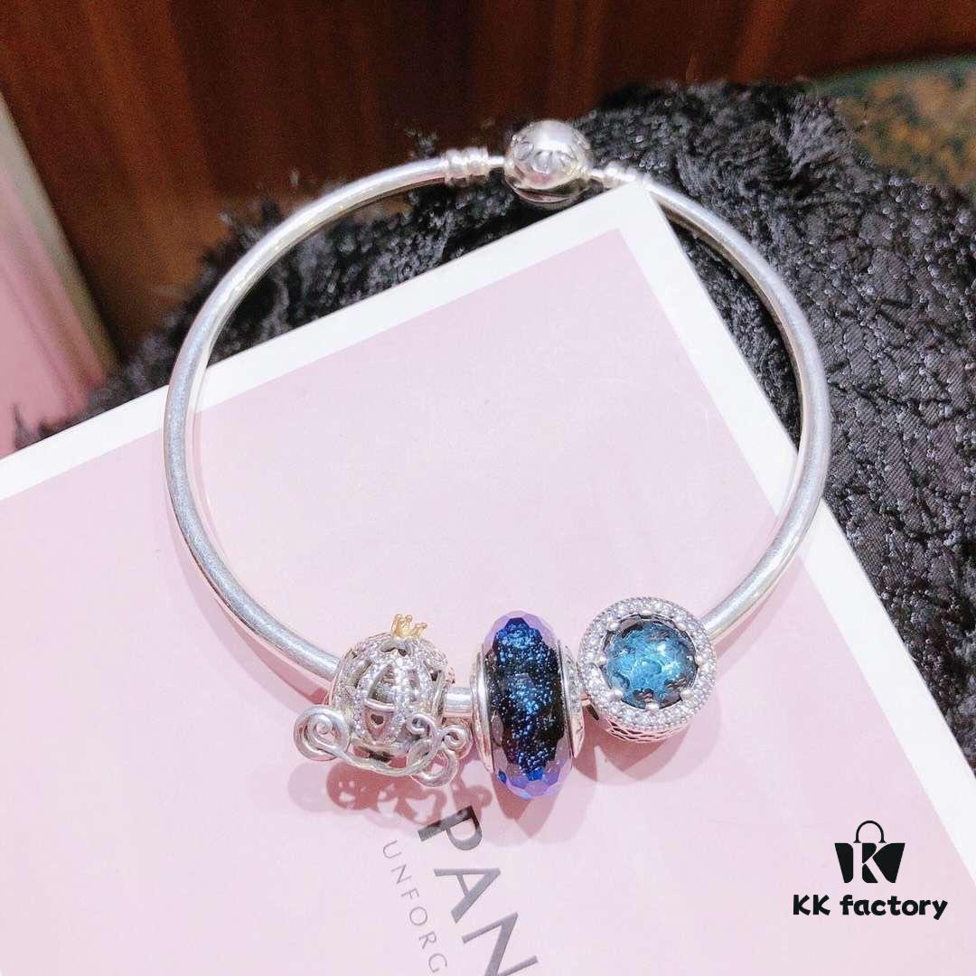692fe4e899f2d84055c8c18f Pandora Enchanted Blue Carriage New Arrival! ZP-Grade Quality, Premium Craftsmanship, Sparkling Deep Blue Faceted Glass, Fairy Tale Carriage Design with Shimmering Navy Blue Heart