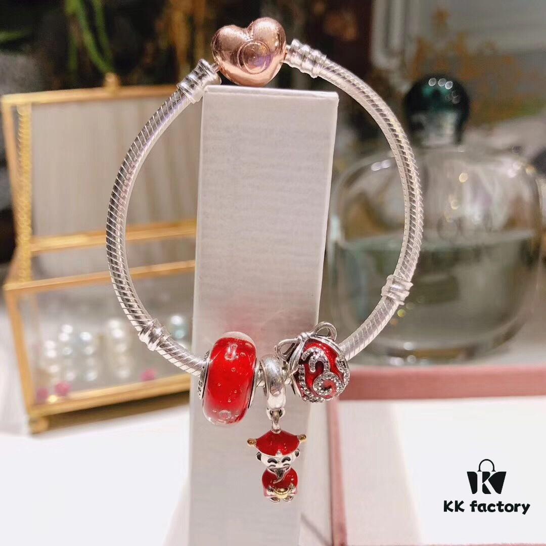 692fe4f599f2d84055c8c1a2 Pandora Red Fortune God Pendant - New Arrival, High-Quality Replica with Authentic Materials