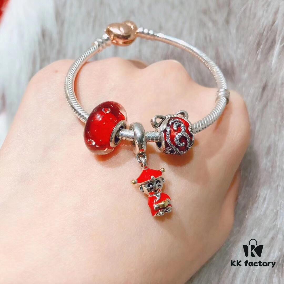 692fe4f799f2d84055c8c1a7 Pandora Red Fortune God Pendant - New Arrival, High-Quality Replica with Authentic Materials
