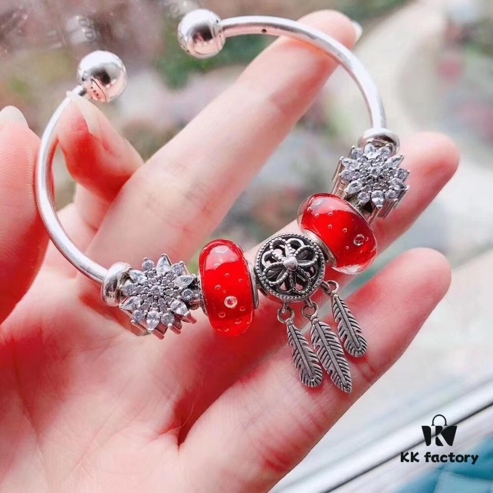 692fe4f899f2d84055c8c1a8 Pandora Bubble Red Sparkle Romantic Dream Catcher New Arrival! High-Quality Replica with Authentic Materials