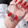 692fe4f999f2d84055c8c1aa Pandora Bubble Red Sparkle Romantic Dream Catcher New Arrival! High-Quality Replica with Authentic Materials