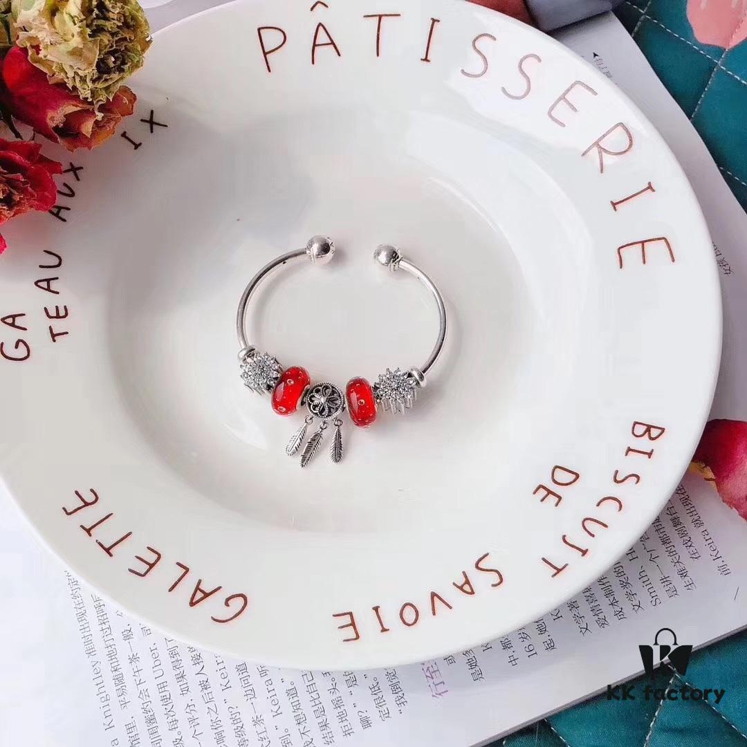 692fe4fb99f2d84055c8c1ac Pandora Bubble Red Sparkle Romantic Dream Catcher New Arrival! High-Quality Replica with Authentic Materials